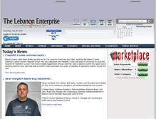 Tablet Screenshot of lebanonenterprise.com